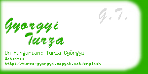 gyorgyi turza business card